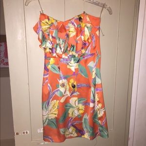 Strapless party dress